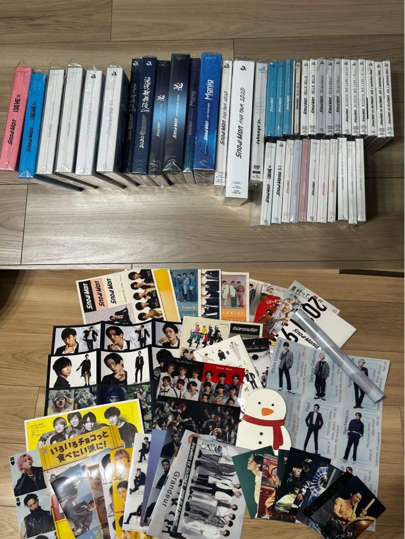 Man まとめ売り シングル アルバム LIVE SnowMan未開封まとめ売り、僕にはしんどい羨ましさ Snow Man シングル