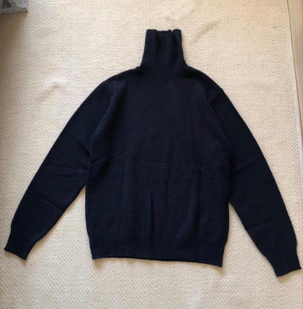 COMOLIコモリ　ラムズウールタートルネックニット　N03-06007 ラムズウール タートルネックニット / N03-06007 | ブランド古着の買取