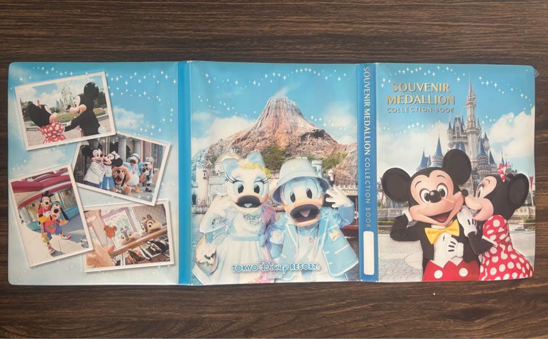 ディズニーリゾート メダルブック 35周年記念メダル+2018年メダル 計42