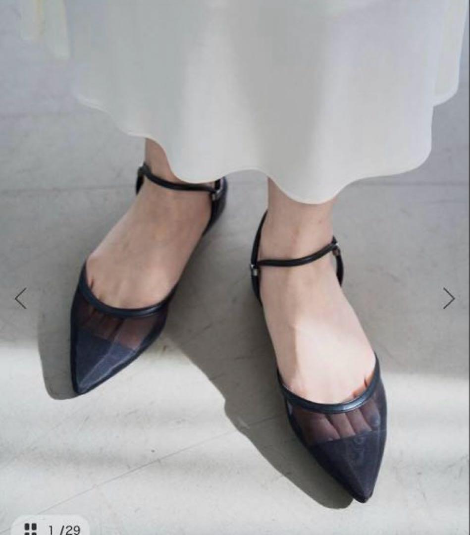 LE TALON ポインテッド2WAYストラップチュールミュール - メルカリ