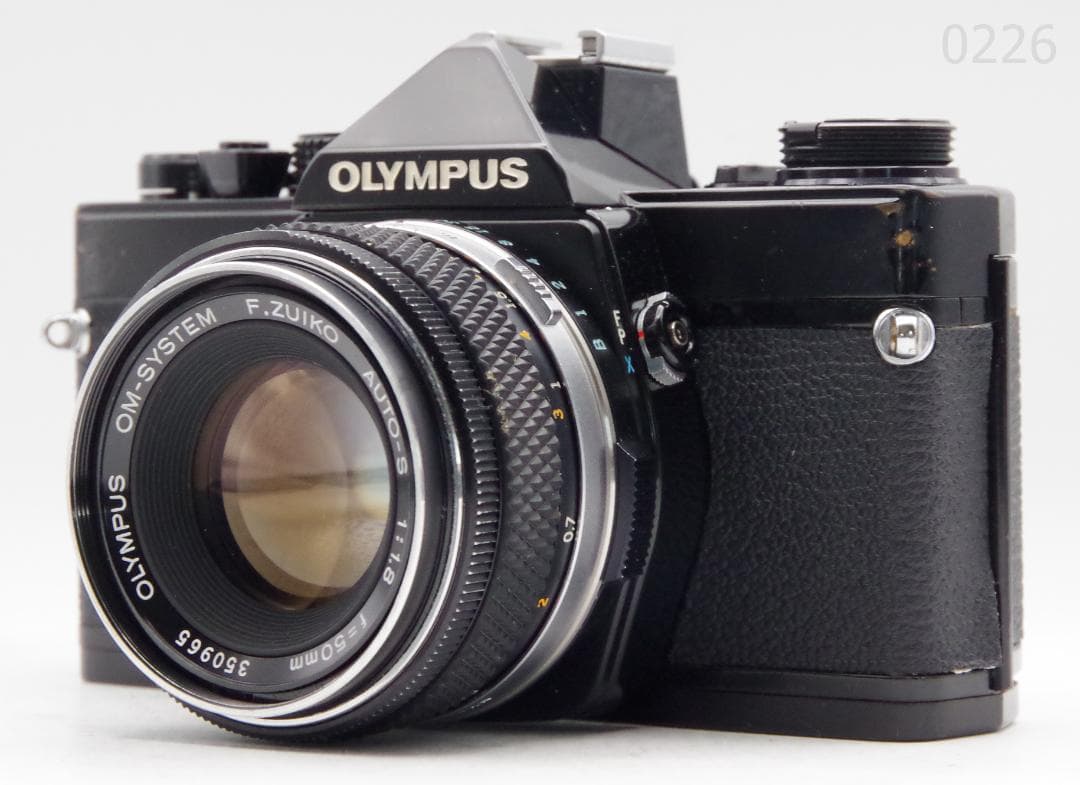オリンパス OM-1 ブラック OM-SYSTEM 50mm F1.8 セット 販売済み 【中古】 オリンパス OM-1 ブラック 50mm F1.8 セット