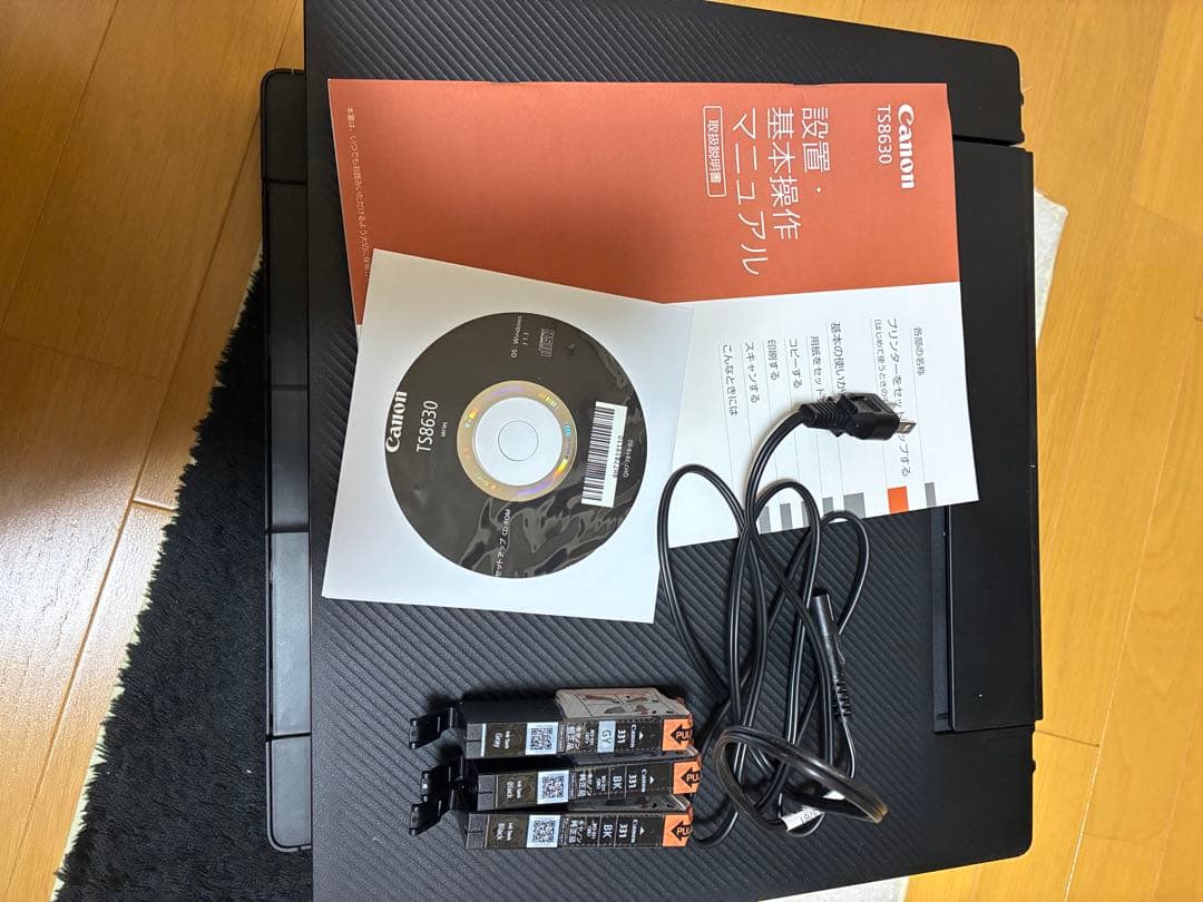 Canon TS8630 インクジェットプリンター 印刷枚数1,500あまり Canon