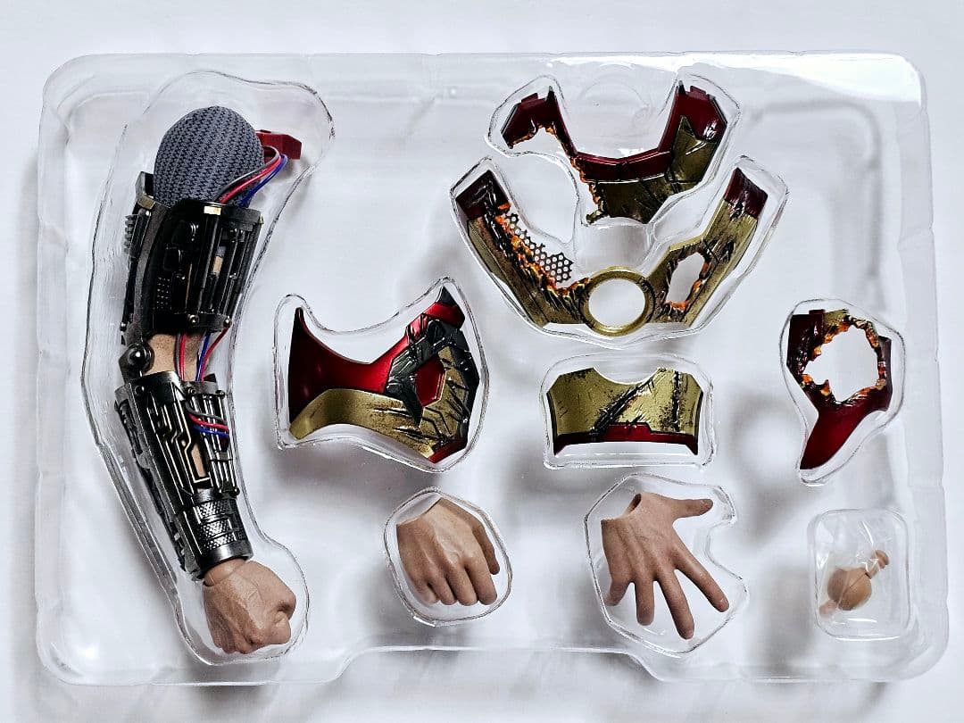 DX版差し替え用パーツ 1/6 アイアンマン・マーク42 2.0 ホットトイズ