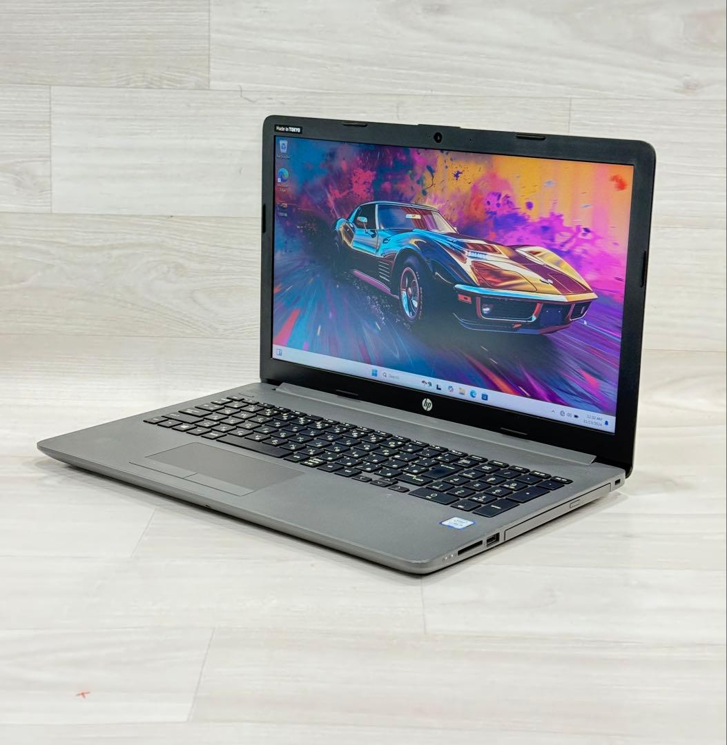 8世代 エイチピーHpノートパソコンCore i5/メモリー8GB/15インチ エイチピー 中古HP第8世代Corei5高性能Win11ノートパソコン