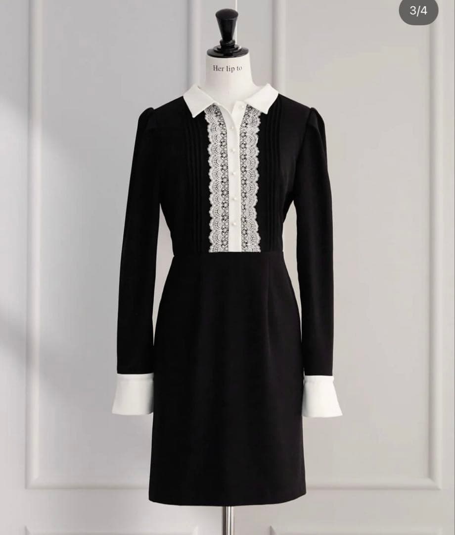 herlipto Odette Lace Mini Dress Mサイズ - メルカリ