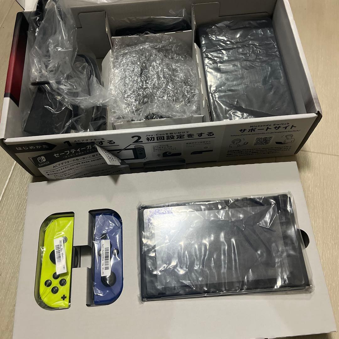 Nintendo Switch 本体 イエロー/ブルージョイコン 任天堂 Joy-Con (L)/(R) HAC-A-JAPAA [ブルー/ネオンイエロー] 価格