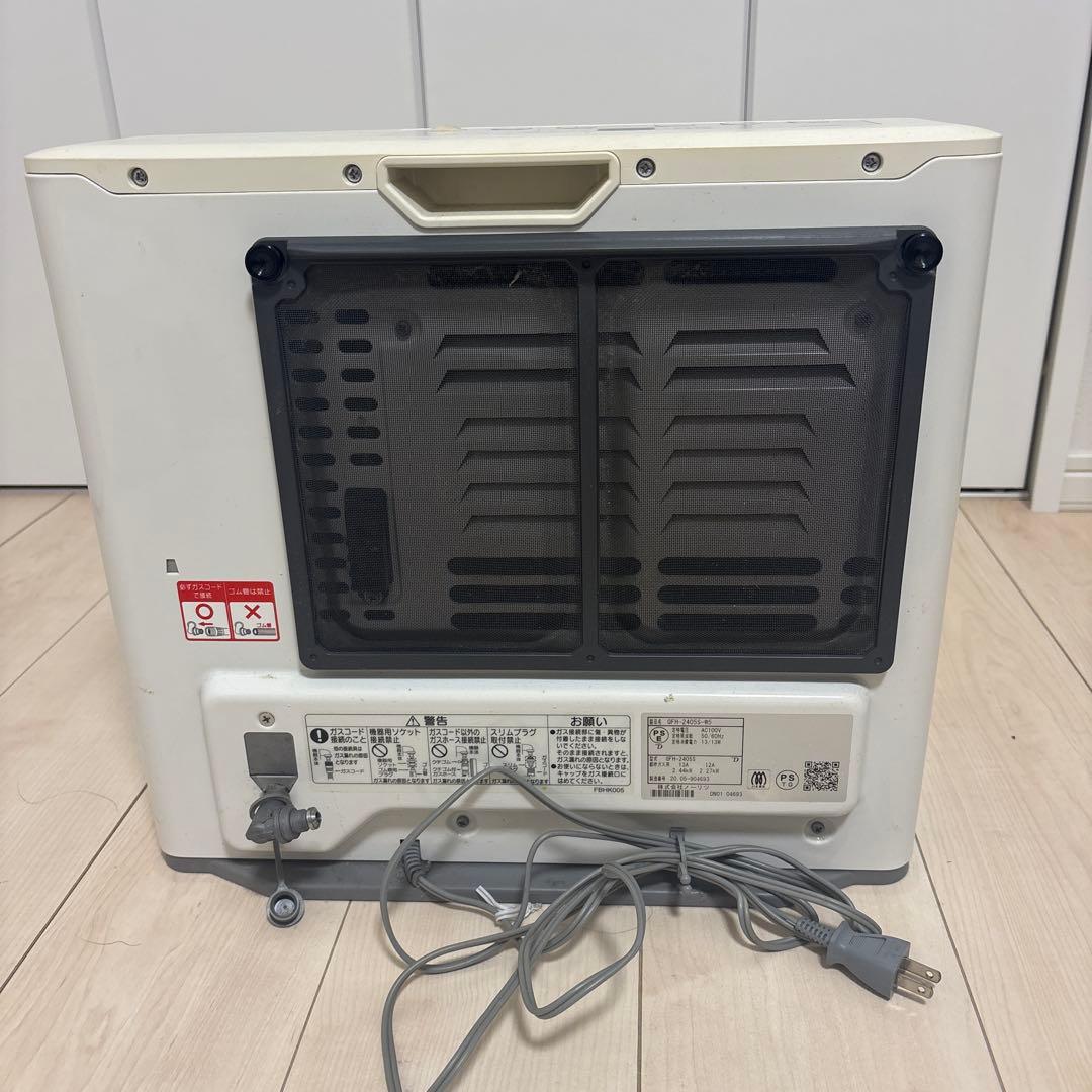 NORITZ ガスファンヒーター 30℃設定 - ファンヒーター特別