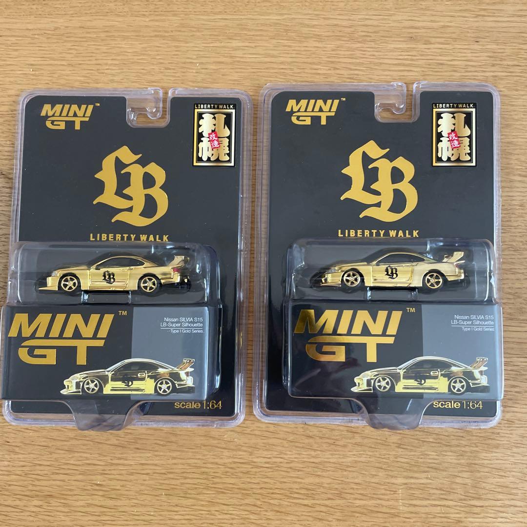 MINI GT Liberty Walk ゴールド s15 2台セット MINI GT Liberty Walk ゴールド s15 2台セット GT MINI Liberty 札幌