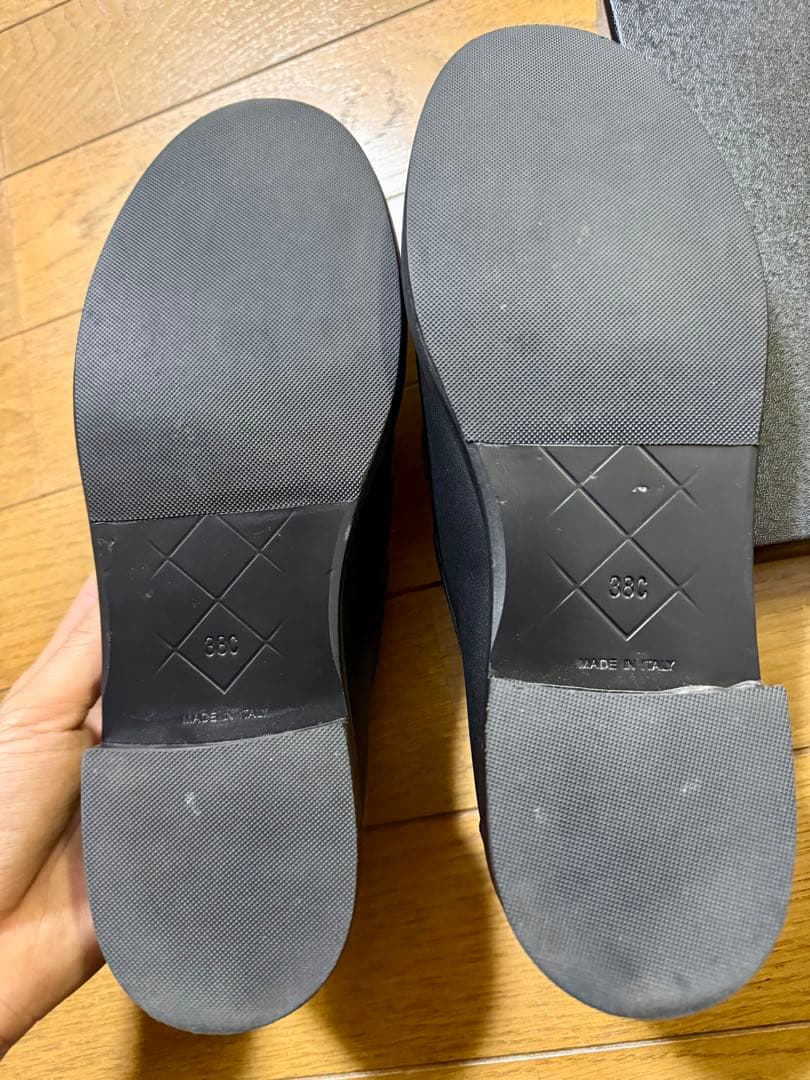 CHANEL キルティング ブラック ローファー - メルカリ