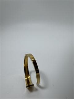 《美品/日本製18金》K18ゴールド オープンリング1.19g 11号