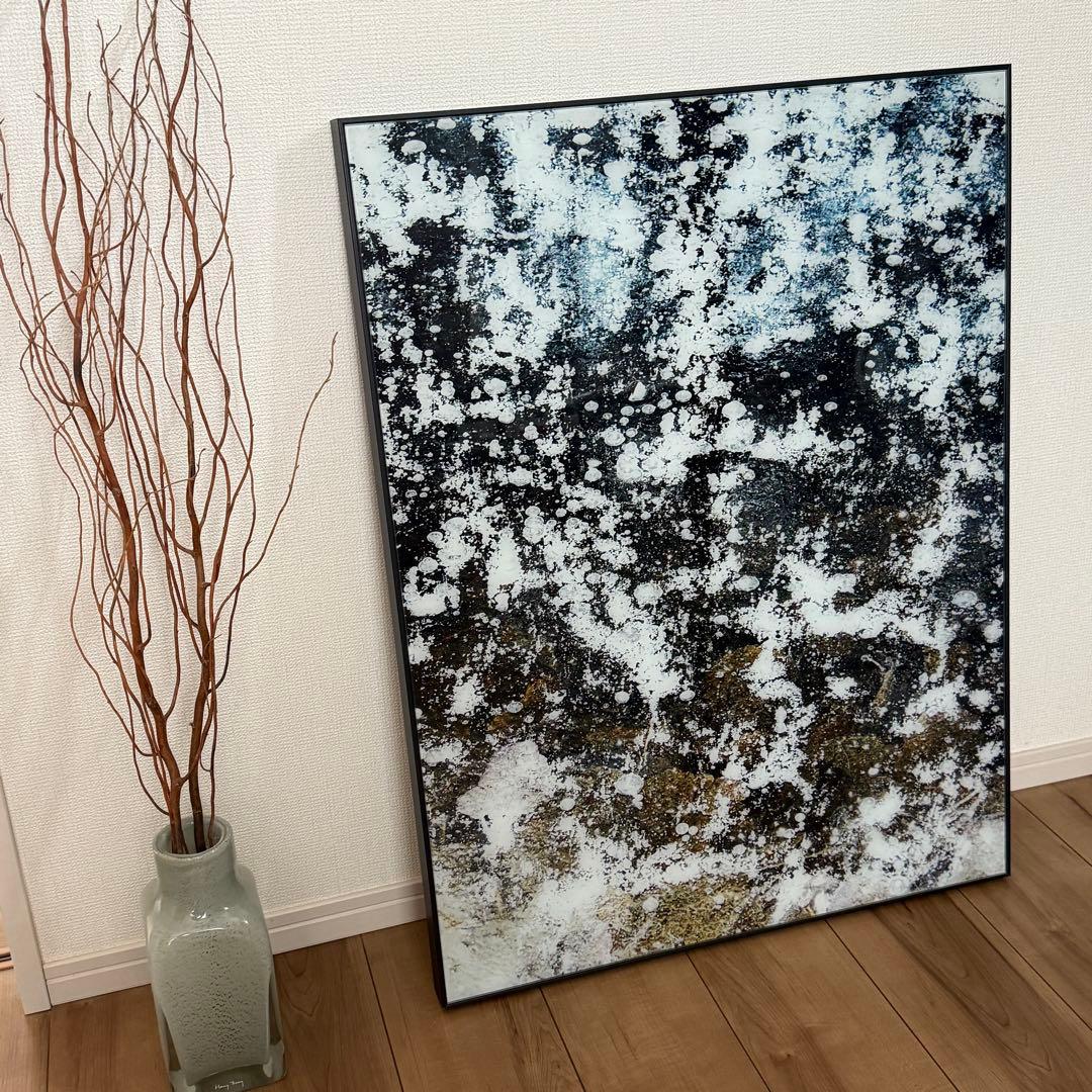 BoConcept ガラス アート 抽象画 インテリア ディスプレイ モダン 絵