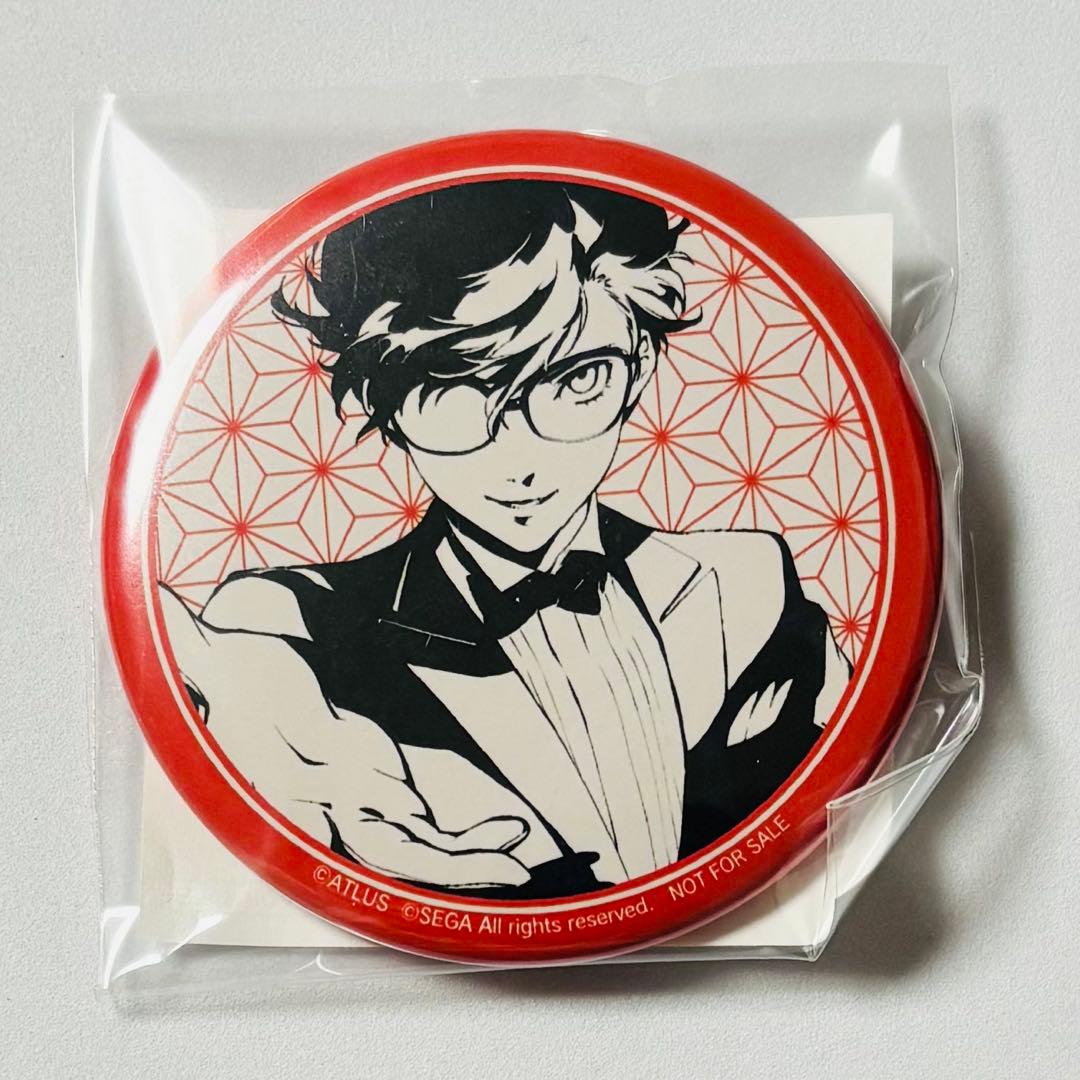 ペルソナ ライブ Q番シアターへようこそ 缶バッジ 雨宮蓮 ジョーカー