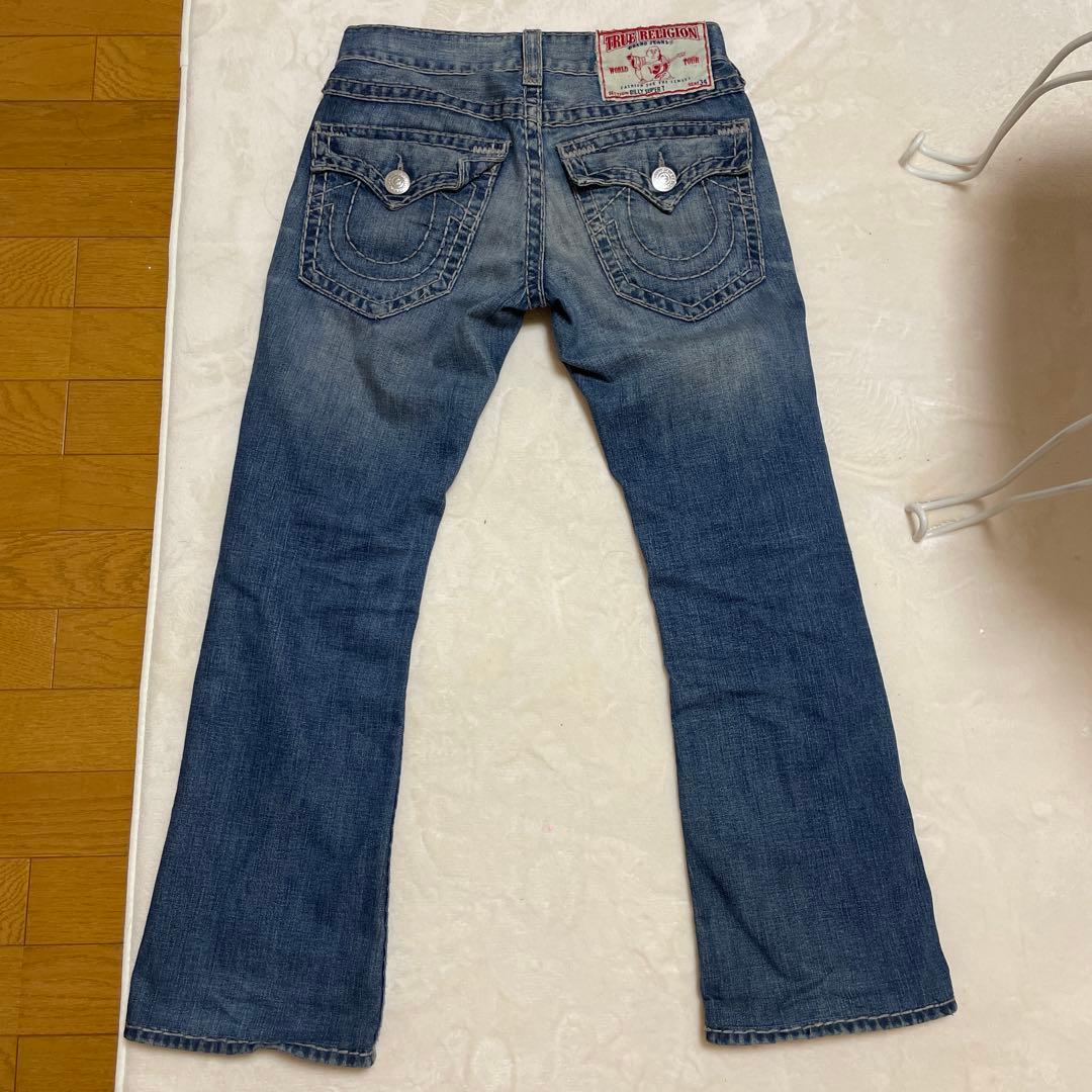 true religion USA製 フレア 太ステッチ superT - メルカリ