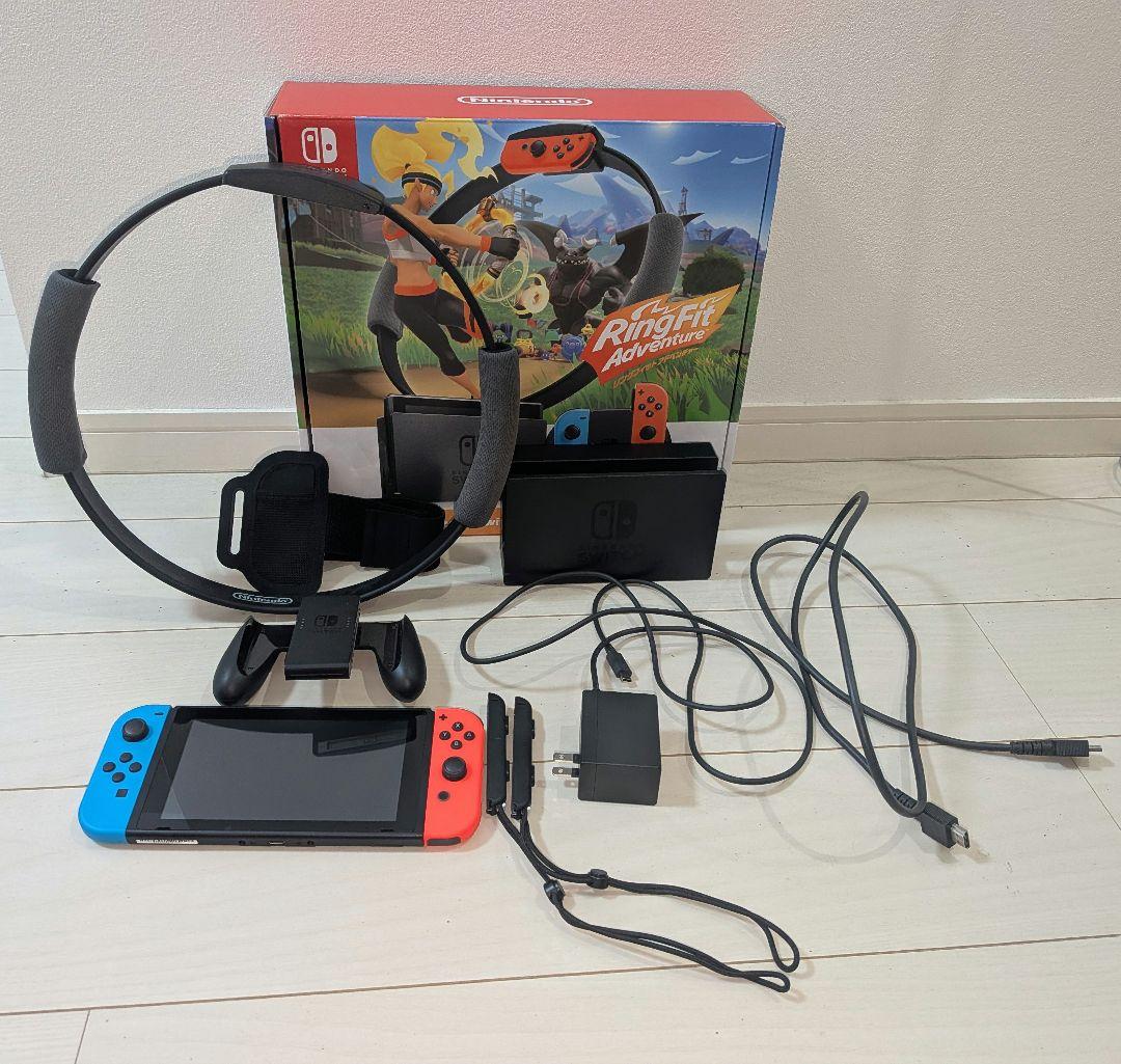 SWITCH＆リングフィットアドベンチャーセット Amazon.co.jp: Nintendo Switch リングフィット アドベンチャー セット