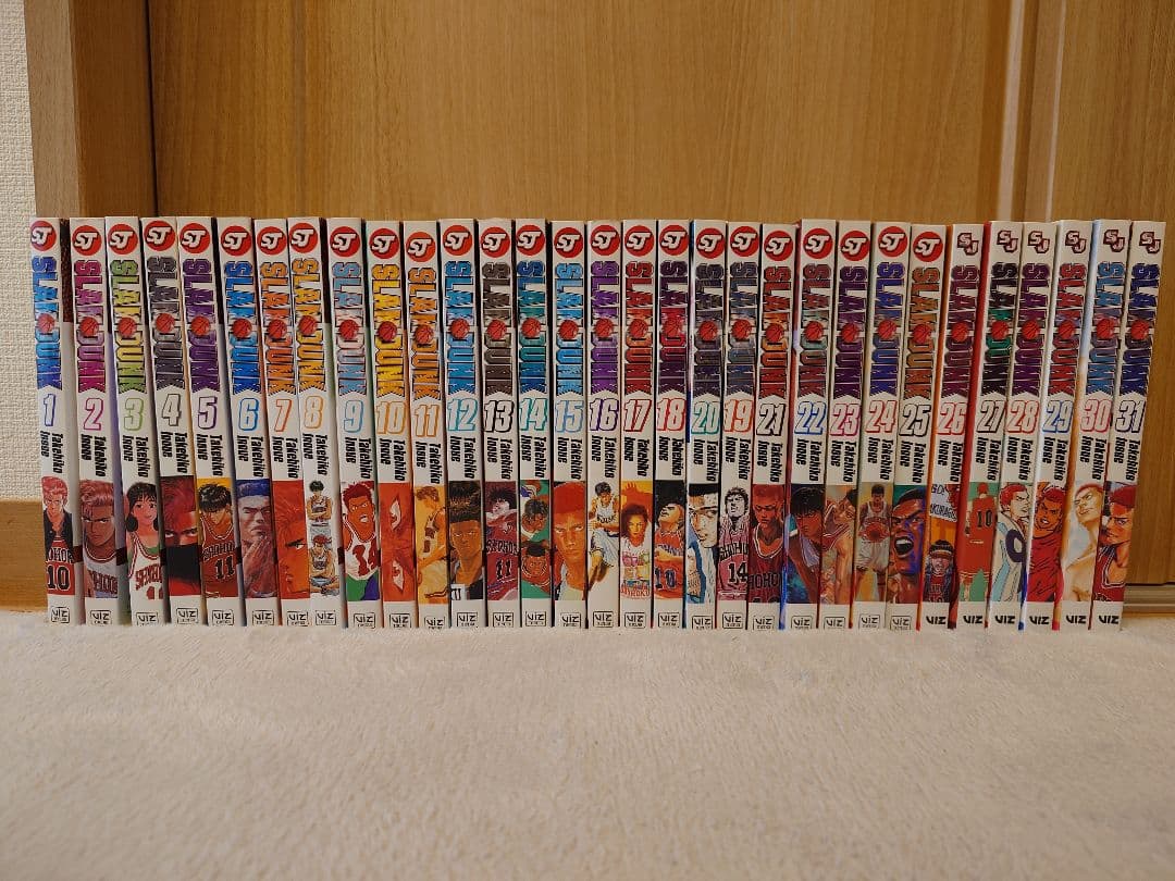 英語版 SLAM DUNK 全巻セット 新品未開封】スラムダンク 英語版 1～31全巻セット SLAM DUNK English