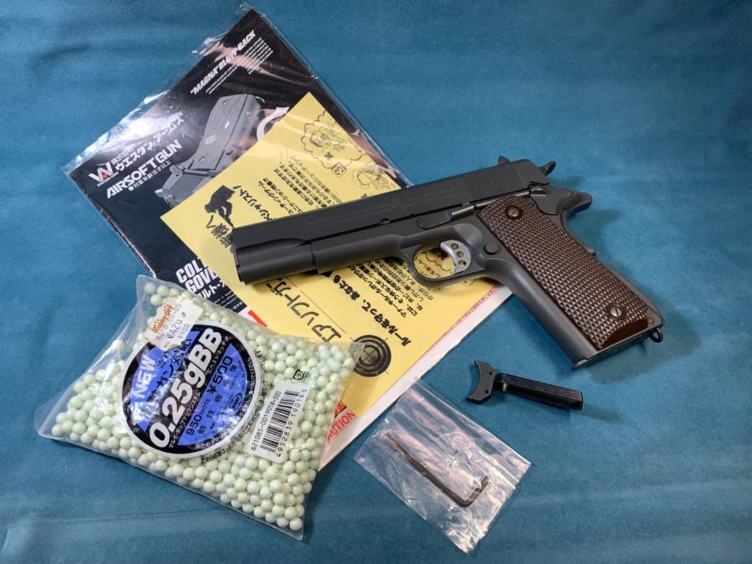 再再値下げ：WA ガバ M1911A1 HW WA渋谷店整備&トリガMEU換装済