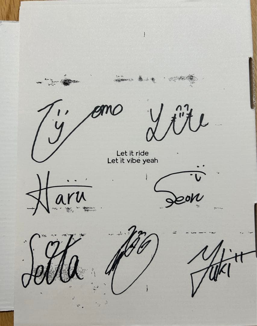 ☆メンバーサインCD◇NEXZ ネクスジ◇Ride the Vibe - メルカリ