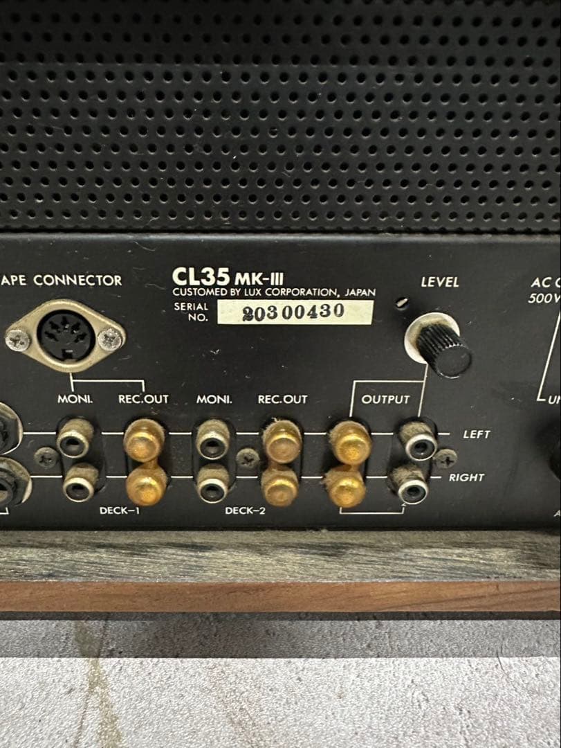 ハ*ス様 LUXMAN CL35 MK-III 真空管 プリアンプ管球式コントロ - メルカリ