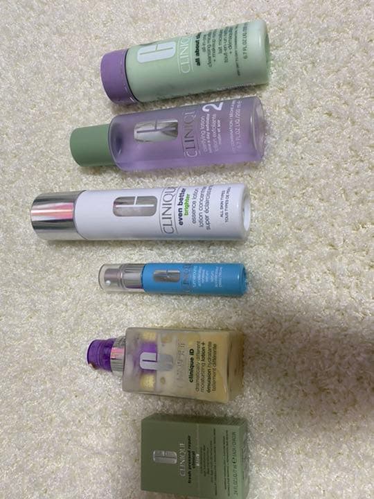 クリニーク スキンケア一式 スキンケア・メイクのギフトにもおすすめのお得なセット