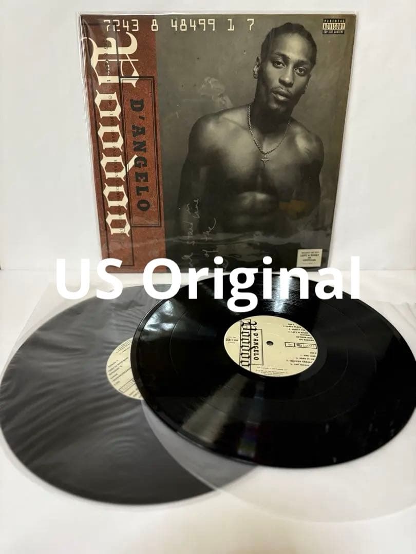 激レア‼️USオリジナルD'Angelo Voodoo レコード Voodoo/D'Angelo