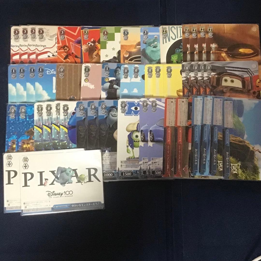 ヴァイスシュヴァルツ　PIXAR　デッキ　4本2門2扉 ヴァイスシュヴァルツよりトライアルデッキ＋(プラス)「Toy Story」が6