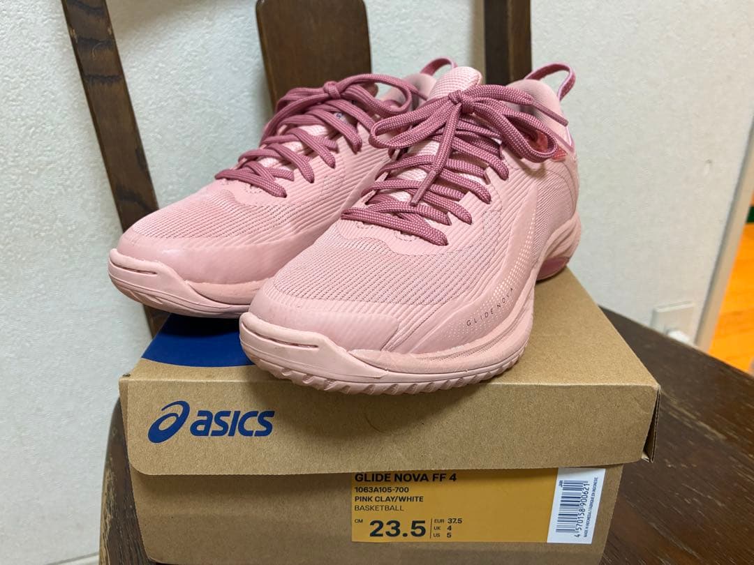 asics GLIDE NOVA FF 4 23.5cm ピンク - メルカリ