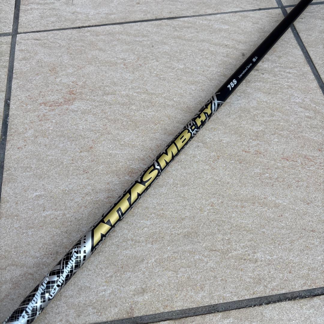 PING アッタスMB-HY 75S ユーティリティ用シャフト　美品 USTマミヤ アッタス MB HY 75 ユーティリティ用 シャフト 42インチ 70g