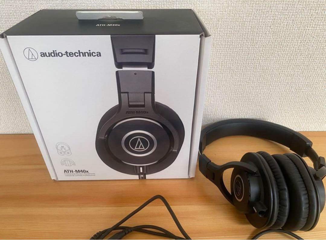audio-technica ATH-M40x ヘッドフォン ATH-M40x｜ヘッドホン：ワイヤードヘッドホン｜オーディオテクニカ