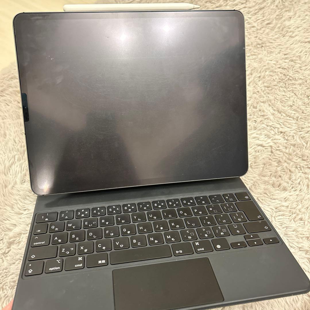 iPad Proスペースグレー 本体 + キーボード + Pencil M4搭載 iPad Pro、新型Magic Keyboard、Apple Pencil Pro着弾