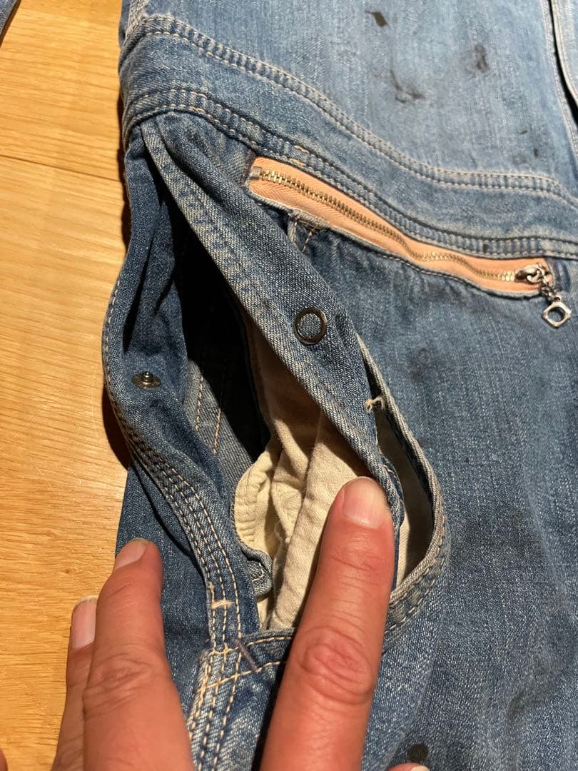 iburiri様専用 ブルーブルー オーバーオールナナミカリーボック 2枚セット