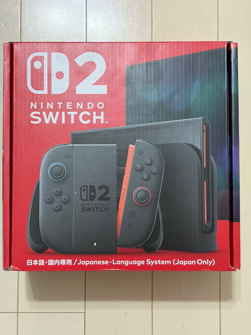 Nintendo Switch2 日本語専用本体 未開封 - メルカリ