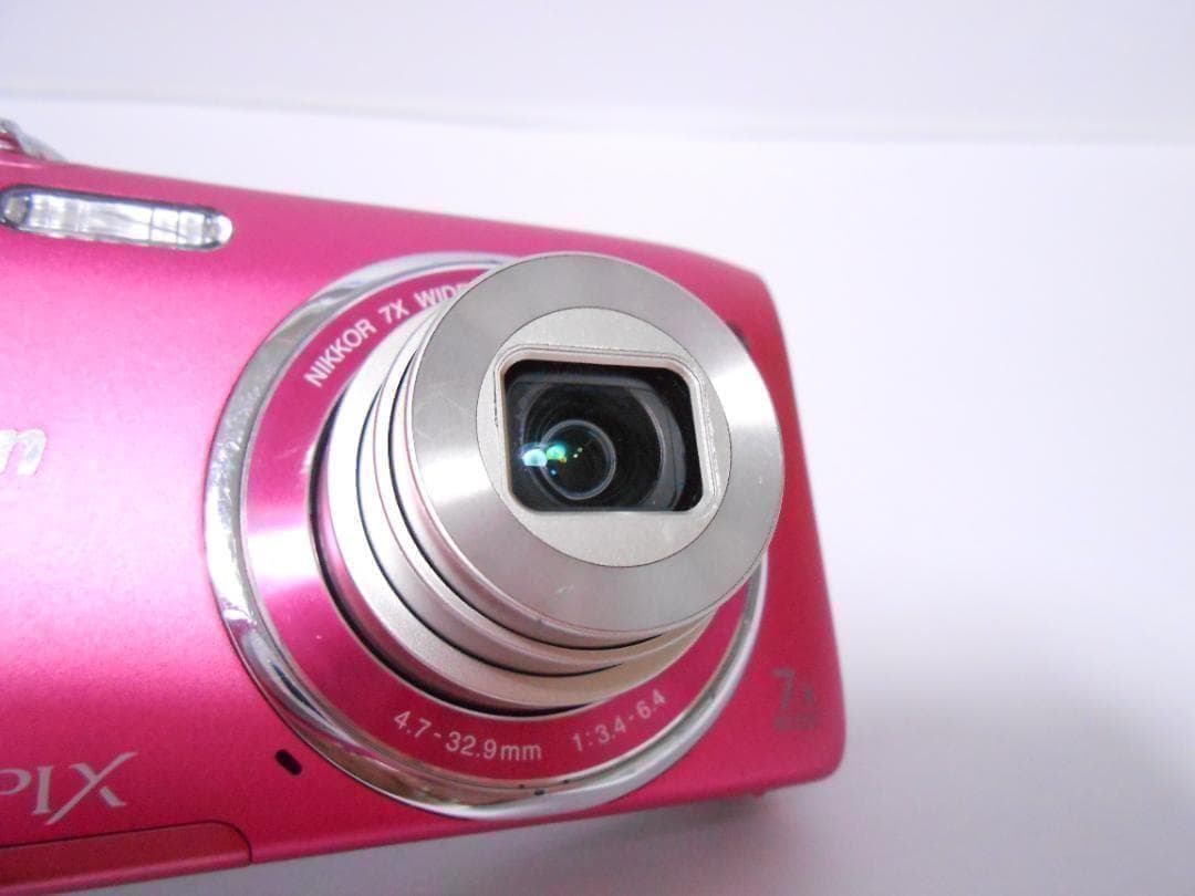 お値下げ歓迎・美品】 ニコン Nikon COOLPIX S3500 ピンク