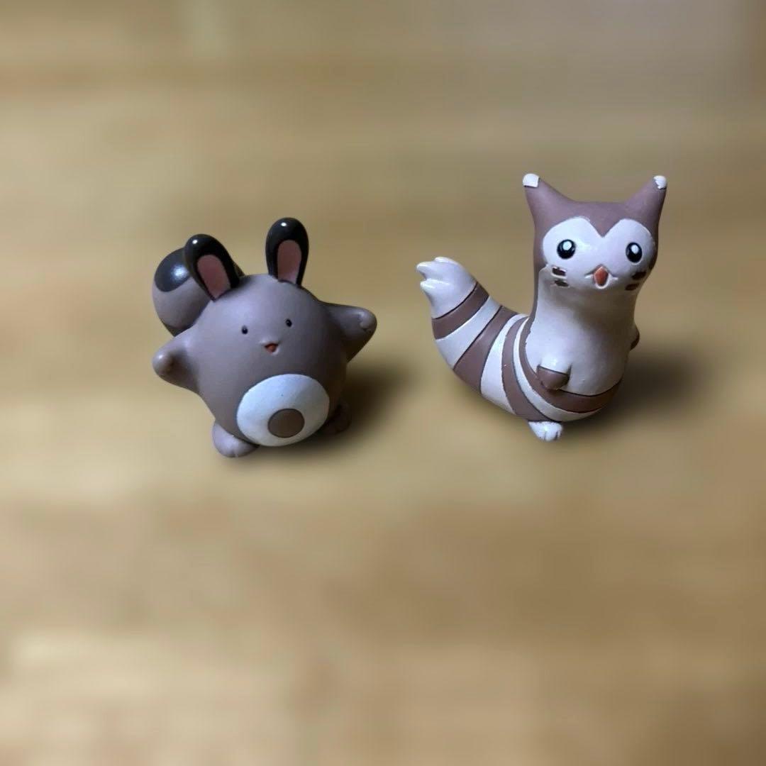 初期 ポケモンキッズ オタチ オオタチ 1999、2000年 指人形 - メルカリ