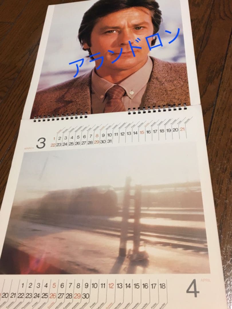 貴重】アランドロン ダーバンカレンダー 1981 - メルカリ