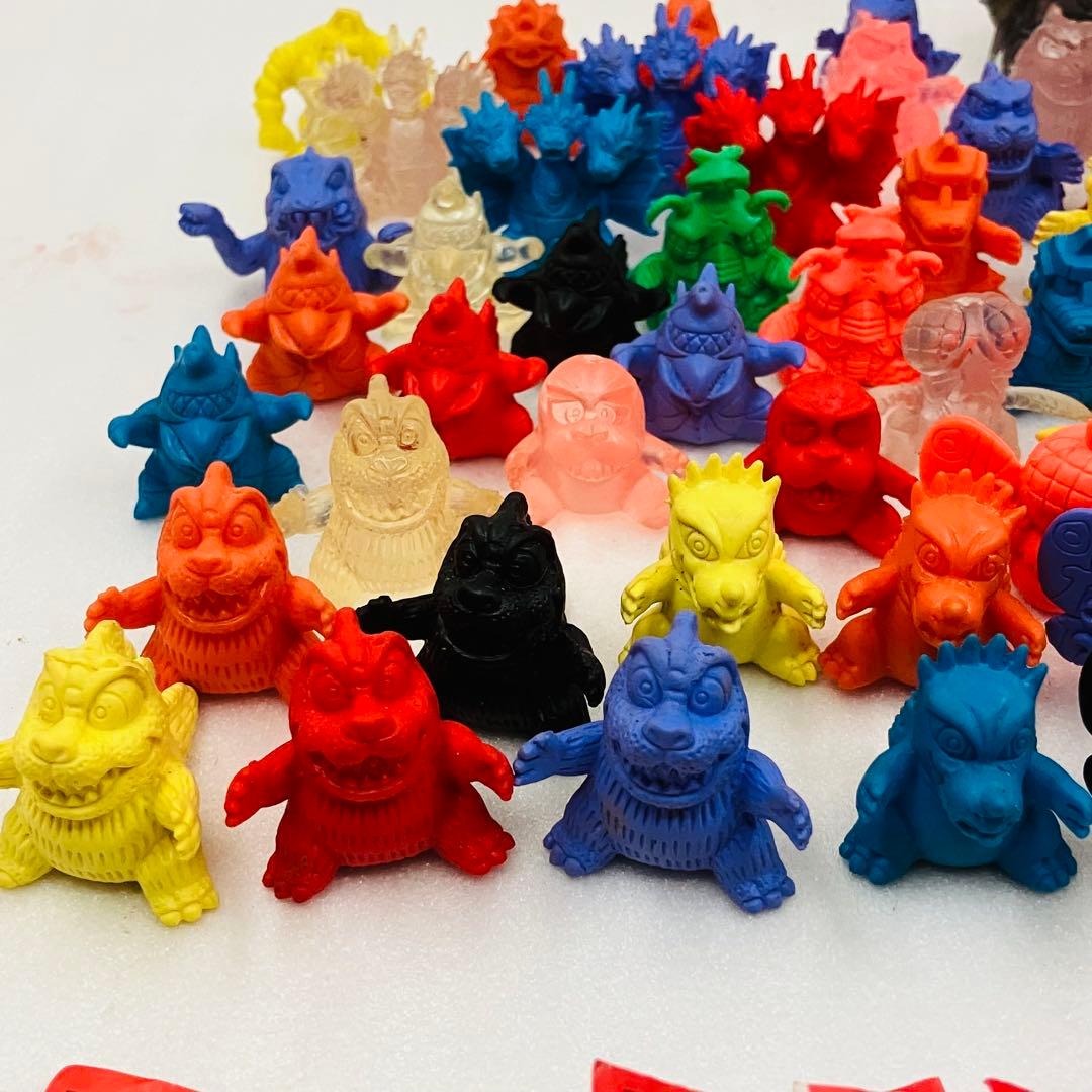 当時物／激レア】 ゴジラ怪獣軍団 消しゴムフィギュア コンプリート