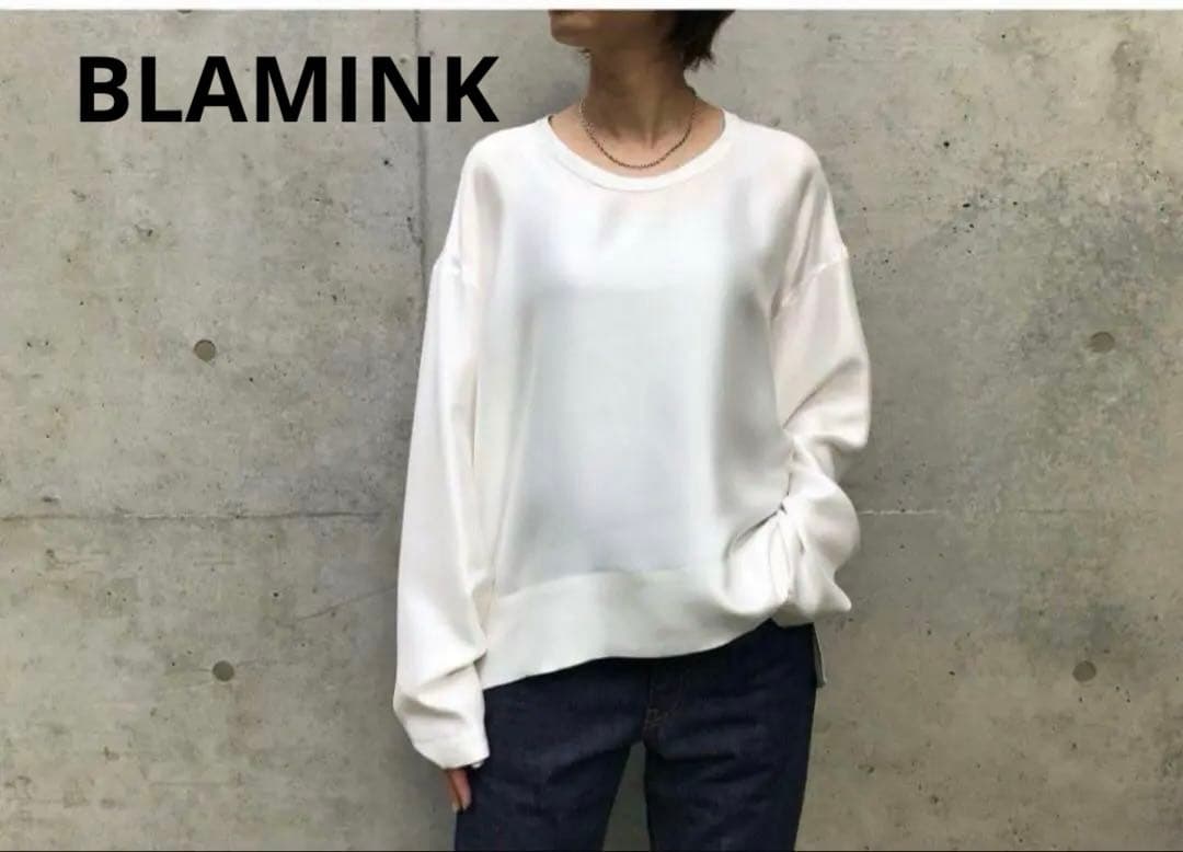 【人気】【定価5万】 BLAMINKブラミンクシルク インティメイト ブラウス 0431144111510cl_01