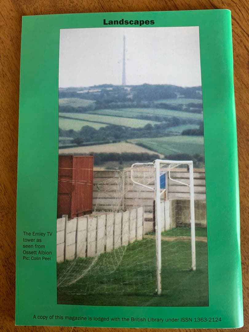 \"GROUNDTASTIC＂英国フットボールグラウンドマガジン季刊4冊・個人発行