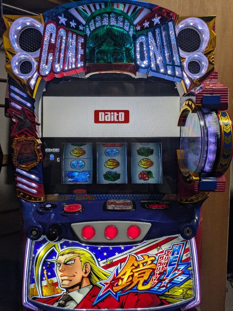 【KUMA 】【直送】スマスロHEY!エリートサラリーマン鏡 実機 スマスロ遊技用ユニット取り付け済み L HEY！エリートサラリーマン鏡