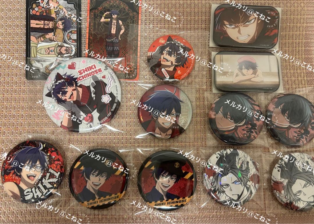 桃源暗鬼 一ノ瀬四季 缶バッジ ジャージメイド ポリス - メルカリ