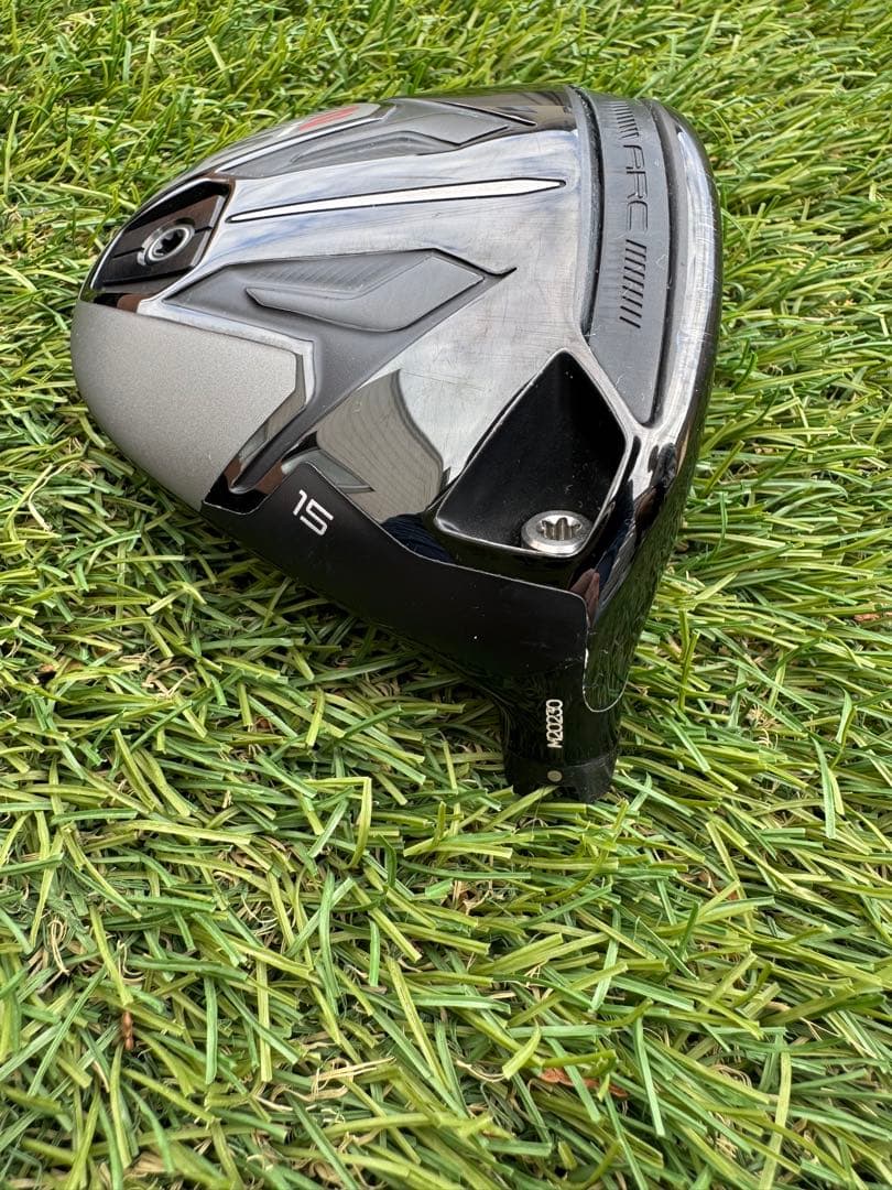 タイトリストtsi2 15度FW ヘッドのみ 中古品 訳あり品 ヘッドカバー