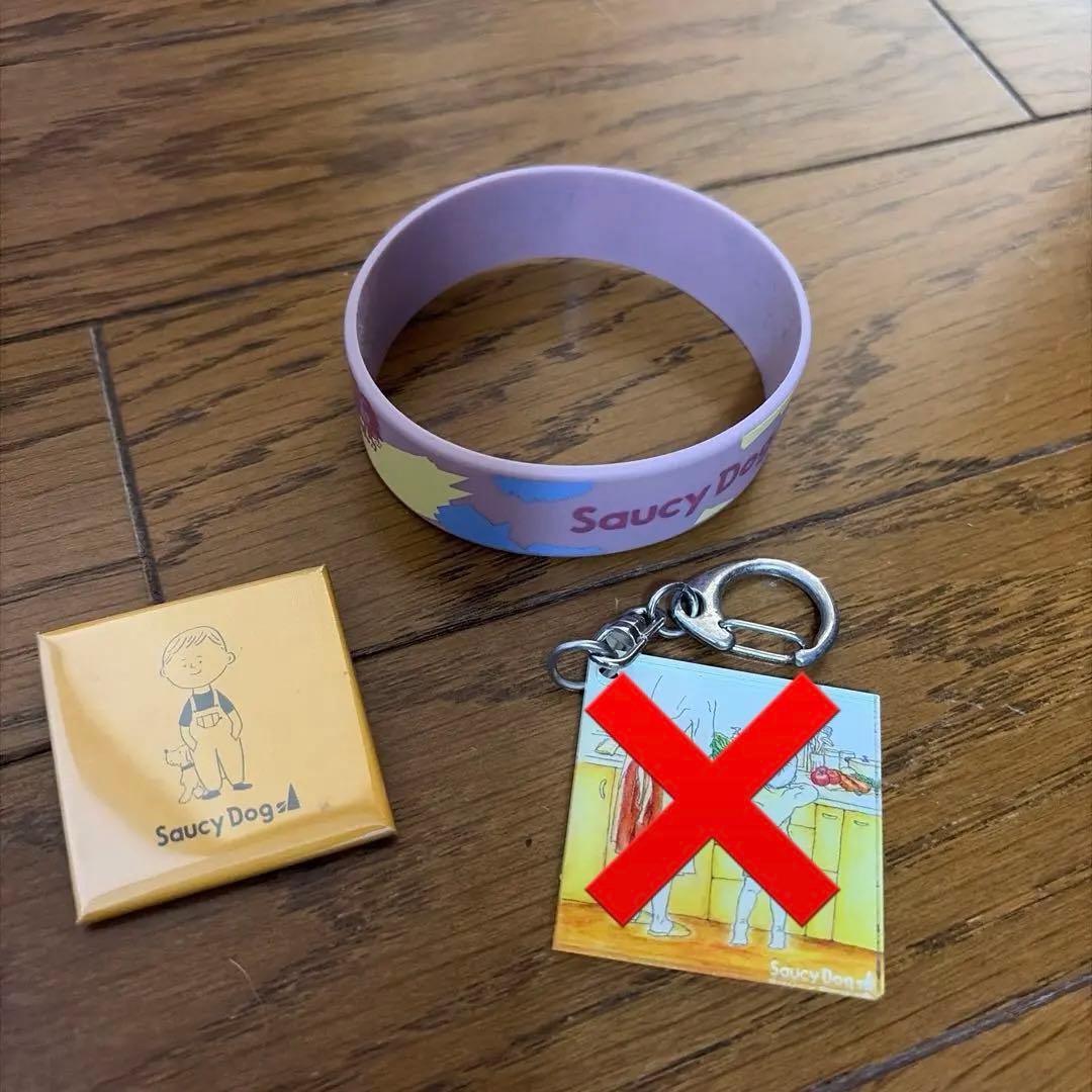 Saucy Dogs ラバーバンド セット - メルカリ