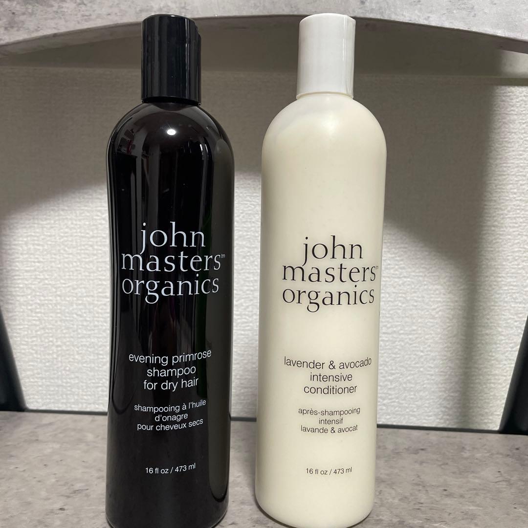 イブニングプリムローズシャンプーとラベンダーコンディショナーセット ジョンマスターオーガニック / 【セット】《ビッグボトル》イブニング