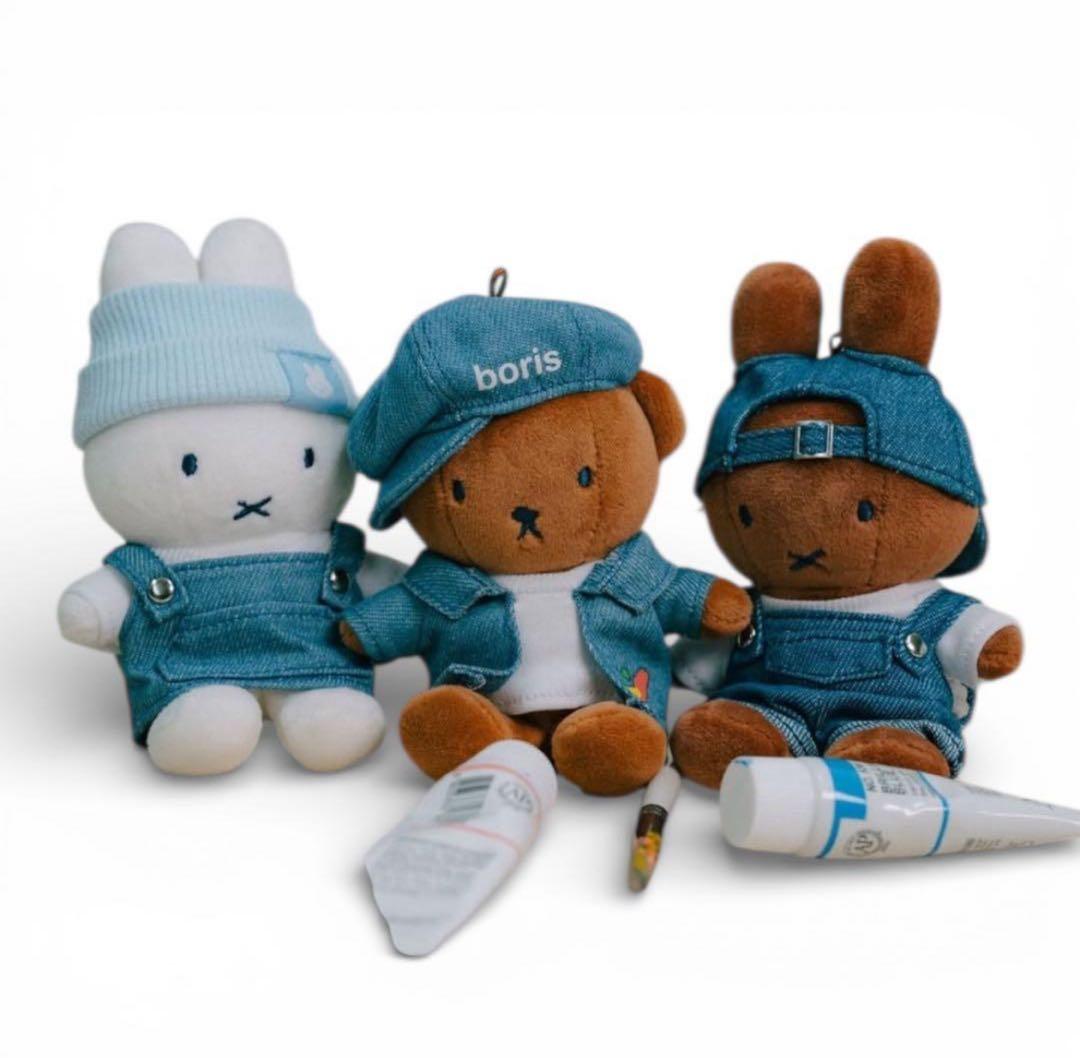 限定ショッパー付 ミッフィー ソウルデニム キーリング 3種セット 韓国