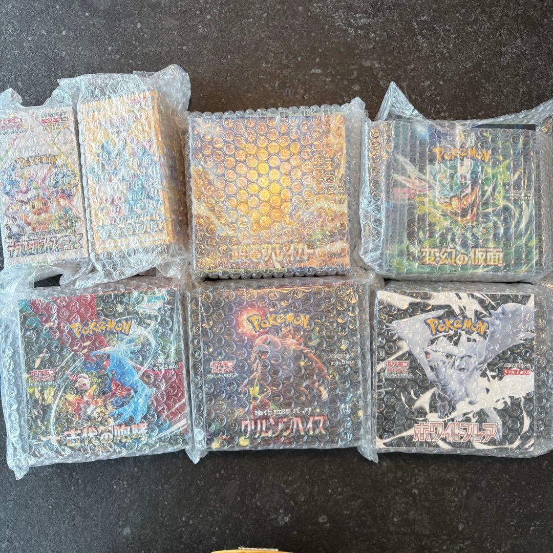 ポケモンカード 未開封BOX まとめ売り 新品 シュリンク付き 楽天市場】【注意事項必読】【シュリンク付未開封BOX】【新品