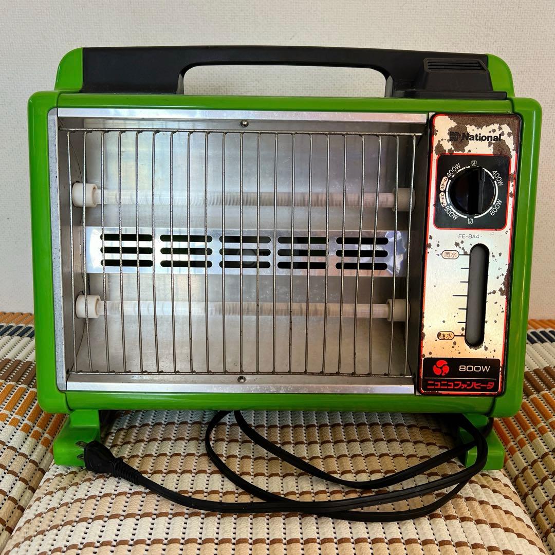 National ニコニコファンヒーター 昭和レトロ - メルカリ
