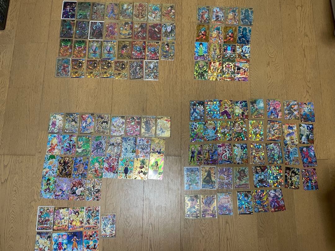 スーパードラゴンボールヒーローズレアカードまとめ売り122枚！ スーパードラゴンボールヒーローズ レアカード5枚セット - メルカリ