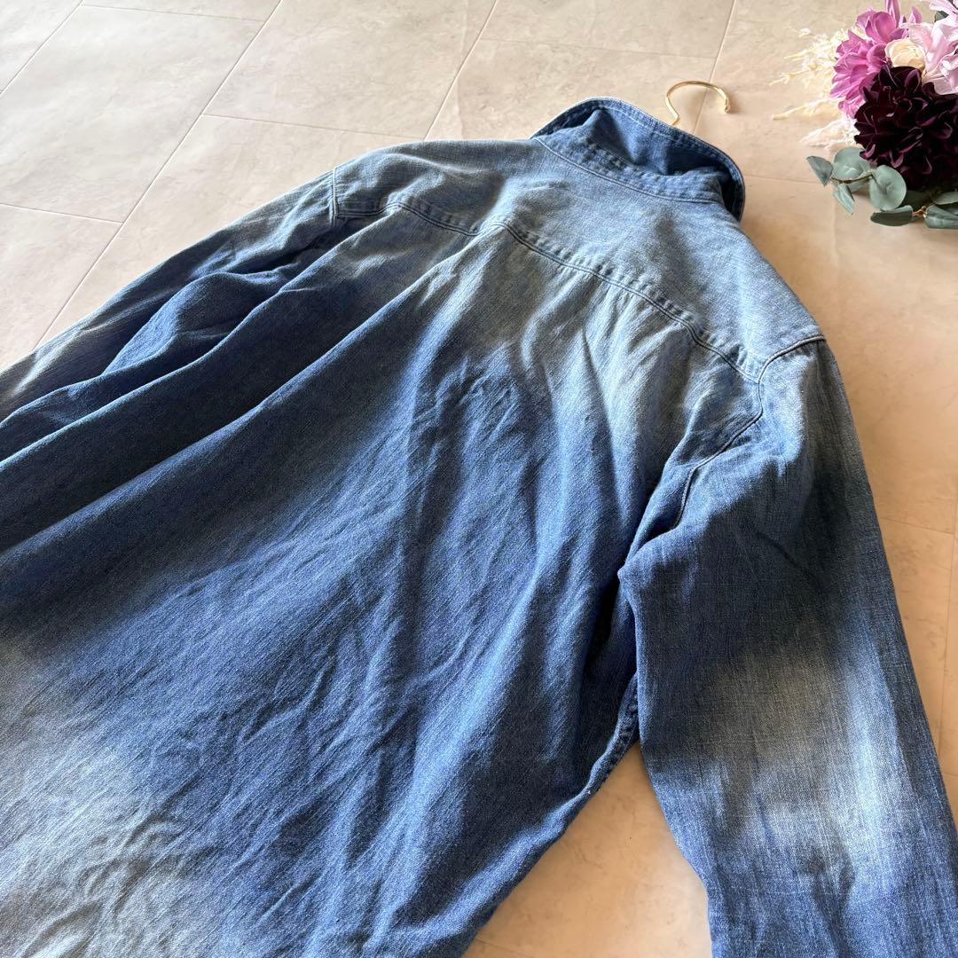 NO.6-131 frank&eileen Ron HermenデニムシャツS