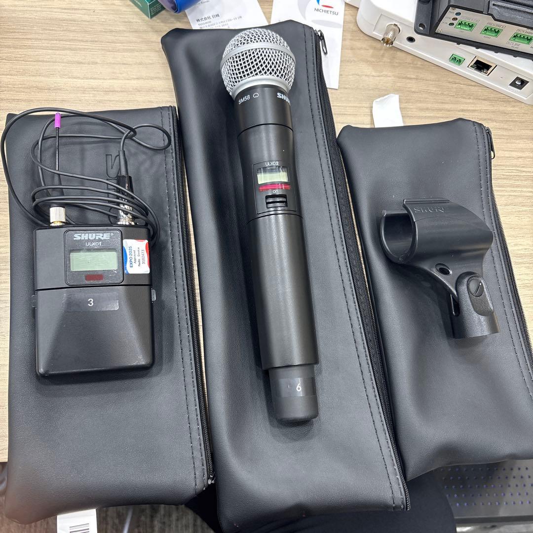 その他 SHURE ULXD1 - ULXD2 Shure ULXD2/B87A ULX-D Series Digital Wireless Handheld