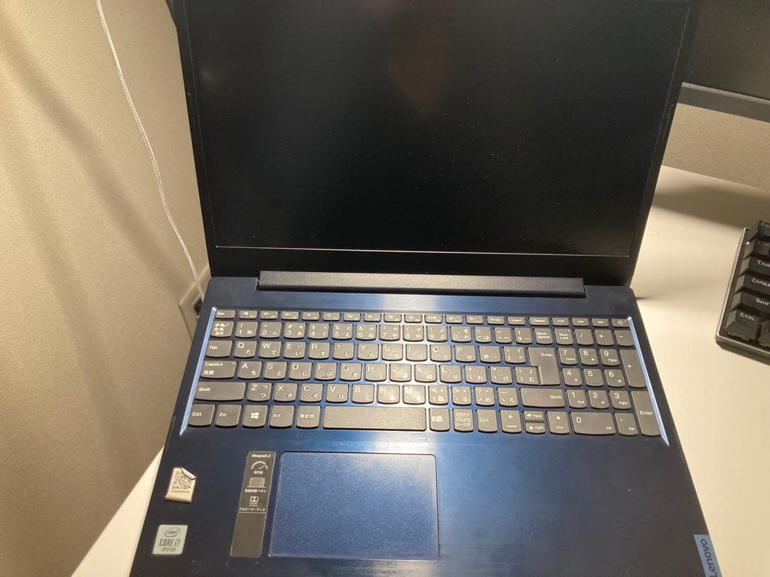 Lenovo ノートPC 日本語配列 ブルー i7 10世代 値下げ要望OK