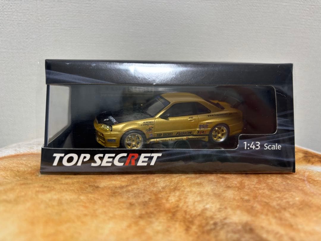 東京オートサロン限定 TOP SECRET R34 Gold トップシークレット - メルカリ